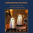 thumbnail image 6 of JIhuahe Halloween Decor Mysterious Atmosphere LED Ghost Night Light, Halloween Illuminated Bedroom Decor, Party Prop with Spooky Glow for Indoor Haunted House Vibe,D, 6 of 7