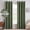 Olive Green, variant on SUSIELADY Blackout Curtains 2 Panels Set 52x63 Inch Linen Textured 100% Blackout Drapes Room Darkening Thermal Insulated Grommet Curtains for Bedroom Living Room Office, Natural