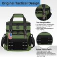 thumbnail image 2 of Bolsa Térmica Táctica para Almuerzo TENKIST Aislada 16L Verde Ejército, 2 of 7