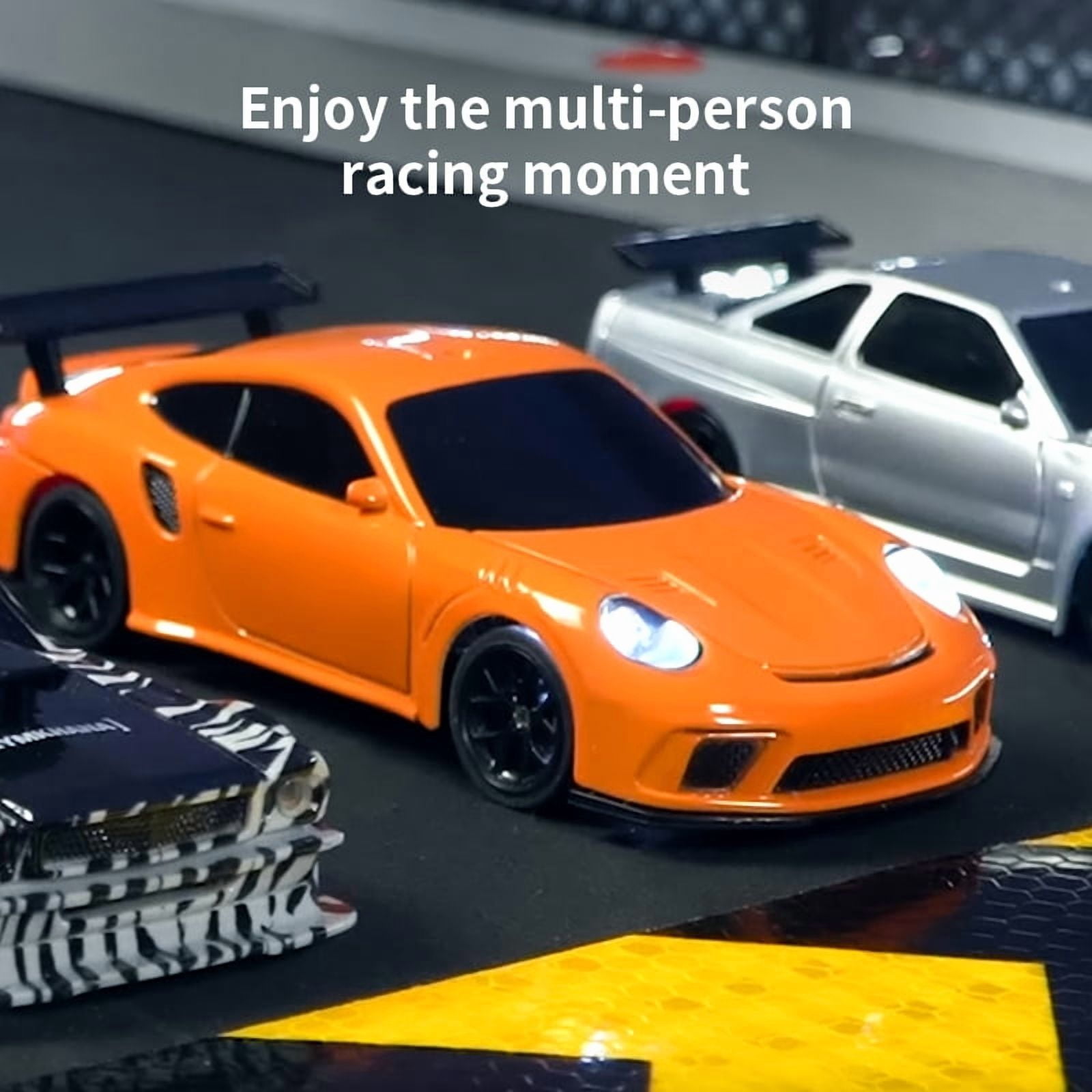 Upgraded With Gyro 1/43 Mini RC Drifting Car Racing RTR 4WD High Speed Radio Control Model 2.4G Drift Race Vehicle Mini Gifts Toys For Children Boy