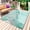 Aqua, variant on Outdoor Rug 3' x 5', Marble Yellow Large Carpet Area Rugs for Patio, RV, Deck, Modern Abstract Ink Painting Luxury Water Absorption Camping Rug, Lightweight Washable Rugs Runner