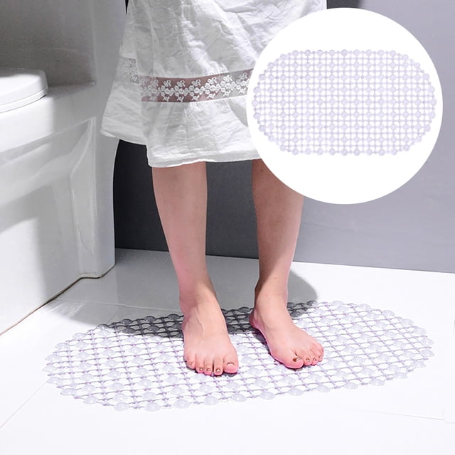 Non Bathroom Mats for Shower Room with Suction Cups Bath Flooring Solutions