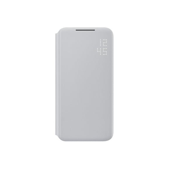 Samsung EF-NS901 - Flip cover for cell phone - light gray - for Galaxy S22