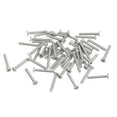 thumbnail image 1 of Unique Bargains M1.2x0.25x8mm 100Pack Metal Flat Round Head Screws Phillips Drive Machine Bolt, 1 of 5