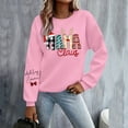thumbnail image 4 of Christmas Mama Sweatshirts for Women 2025 Long Sleeve Crewneck Merry Mama Claus Graphic Sweatshirt Pullover Tops, 4 of 6