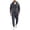 #H1-Dark Gray men 2 piece outfits, variant on QATAINLAV 2 Piece Outfits for Men Zip up Hooded Tracksuits Set Comfy Big and Tall Sweatsuit Set Casual Outdoor Jogging Suit with Multiple Pockets Black,L