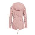 thumbnail image 3 of Edvintorg Coats And Jackets Women Winter Warm Plush Coat Solid Color Long Sleeve Thickened Plush Cotton Coat Jacket with Zipper, 3 of 6