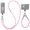 Pink, variant on Camera Strap for Insta360 X5 X4 for GoPro 13 12 11 for DJI Osmo 360 Pocket 3 4 Action 5 6, Nylon Material Crossbody Lanyard Camera Accessories, Wrist Strap with 1/4" Threads, Metal Buckle, Blue