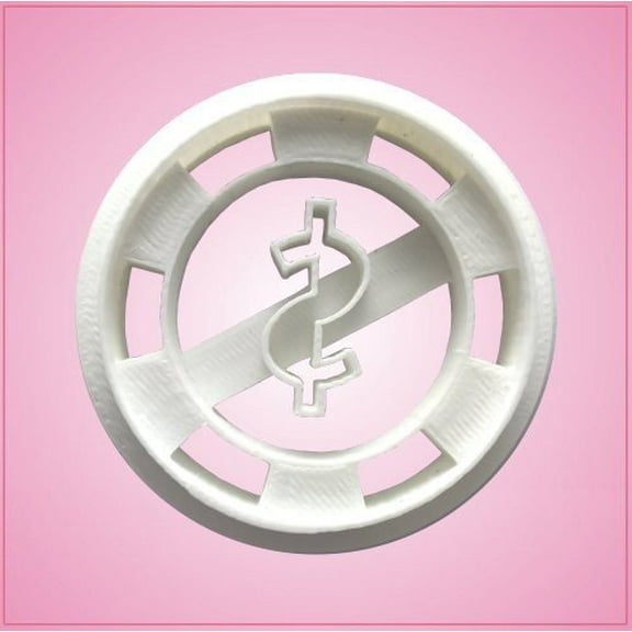Poker Chip Cookie Cutter 2 Inches