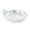 Aqua+Silver + Ceramic, variant on Handmade Ceramic Bird Bath 11.8 Inch – Blue Outdoor Birdbath Bowl with Vintage Bird Ornaments, Garden Decor for Yard, Patio & Backyard, Wild Bird Waterer, Weather-Resistant