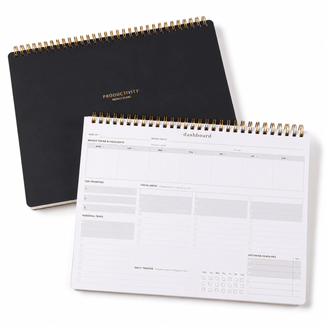 Academic Planner Weekly Undated Organizer for Students and Teachers