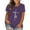 A-Purple 1, variant on XCHQRTI Faith Flower T-Shirts for Women Plus Size Graphic Tees Athletic Women Christian Tunic Tees