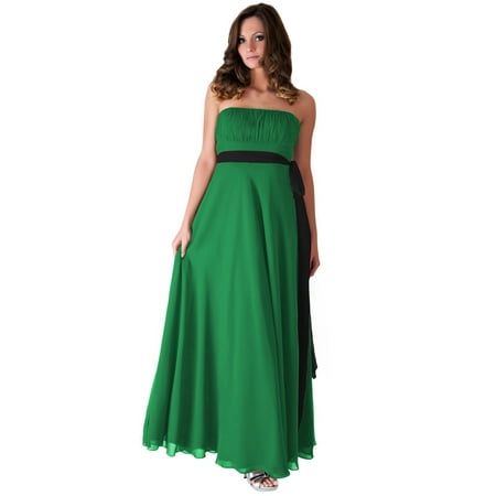 Formal Dress Long Evening Gown Bridesmaid Wedding Party Prom  XS - 2XL - L,Kelly (Best Color Combinations For Dress Clothes)