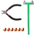 thumbnail image 3 of Archery T Square Bow Ruler +Nocking Buckle Pliers Sets For Compound Recurve Bow Point Position For Bow Accessories, 3 of 11