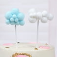 thumbnail image 4 of SPRING PARK Happy Birthday Acrylic Cake Topper Clouds Style for Birthday Party Cake Decoration, 4 of 6