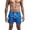 Blue, variant on Men's Solid Color Three Part Beach Pants Straight Tube Loose Sports Shorts Mens Beachwear Swimsuits Man Mens Lined Board Shorts Unlined Board Shorts Men Men Board Short Board Short Quick Y Elastic