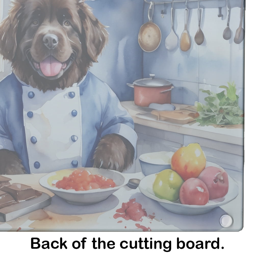 Newfoundland The Chef Glass Cutting Board 12 in x 15 in