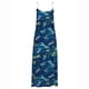 thumbnail image 4 of Vestido de playa delgado con estampado sin mangas de cintura media con tirantes a la moda de verano para mujer Fridja  hjkh3220, 4 of 4