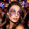 thumbnail image 6 of Red White and Blue Glitter Stick Body Glitter Stick for Face Patriotic Glitter Makeup Sparkle Gel for Cheeks Hair Body 4th of July Party Parade Festival Makeup Accessories, 6 of 9