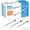 Clear, variant on 100 Pack 1ml /1cc Syringe with Cap Oral Syringes without needle for Liquid Measuring, Scientific Labs, Feeding Small Pets, Medical Student, Oil or Glue Applicator-Individually Sealed, Luer Slip