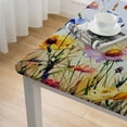 thumbnail image 5 of BANET  Spring Tablecloth for Rectangle Tables - Blooming Flower Spring Decorations for Home - Water Resistant Flower Table Cloth for Party,Table white, 5 of 8
