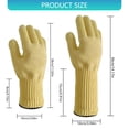 thumbnail image 3 of 350°C Heat Protective Gloves Aramid Materials Double Layer Design For Various High Temperature Long Lasting Work Safety, 3 of 9