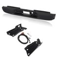 thumbnail image 2 of Pickup Rear Bumper 16 Chevrolet Silverado 2500 HD 1999-2007-Black/Steel, 2 of 8