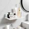 thumbnail image 6 of Avdolw Nail-Free Retractable Wall Shelf - Adhesive Storage for Kitchen & Bathroom, No-Punch Installation, 6 of 6
