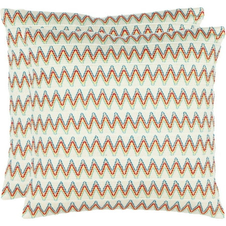 Safavieh Amelia Zig Zag Pillow, Set of 2