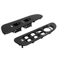 thumbnail image 4 of BASIKER Driver & Passenger Black Door Window Switch Panel Bezel for 2002-2010 Dodge Ram 1500 2500 3500 Front Right & Left Window Button Border Trim, 4 of 4