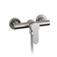 thumbnail image 4 of Luckyn Robinet de Douche en Acier Inoxydable Mitigeur Eau Chaude et Froide Poignée Métallique Murale, 4 of 7