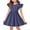 #A14-Navy, variant on Abcomgle Girls Summer Dress Size 7-8 Casual A-Line Flutter Sleeve Tshirt Dresses Solid Pleated Crew Neck Swing Sundresses for 4-14t Kids,Pink