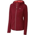 thumbnail image 2 of Women's Cutter & Buck Scarlet San Francisco 49ers Throwback Logo Mainsail Full-Zip Jacket, 2 of 3