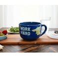 thumbnail image 4 of Star Wars: The Mandalorian "Work Hard" Ceramic Soup Mug With Lid | 24 Ounces, 4 of 8
