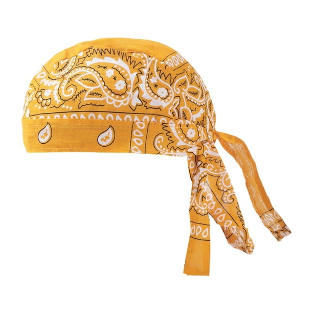 Pañuelo para la cabeza DYNWAVEMX unisex amarillo