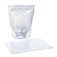 thumbnail image 3 of 50 Pack Clear/Silver 14" x 17" Stand Up Food Pouch Ziplock Mylar Smell Proof Bags, 3 of 5