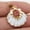 B, variant on 10pcs Natural Agates Druzy Stone Gold plated Druzy White Scallop Shell Pendants-K