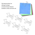 thumbnail image 3 of Cute Dog Shape Paper Clips, 100pcs Metal Bookmark Clips for Students Stationery, Skid Resistance, 3 of 7