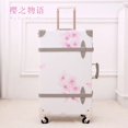 thumbnail image 3 of Juego de maletas con ruedas de flores de cerezo para hombre y mujer, maleta con bolso de 13, 20, 22, 24 y 26 pulgadas, 2 unidades, 3 of 4