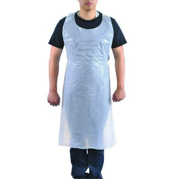 Disposable 1 MIL Polyethylene Apron, Pack 1,000