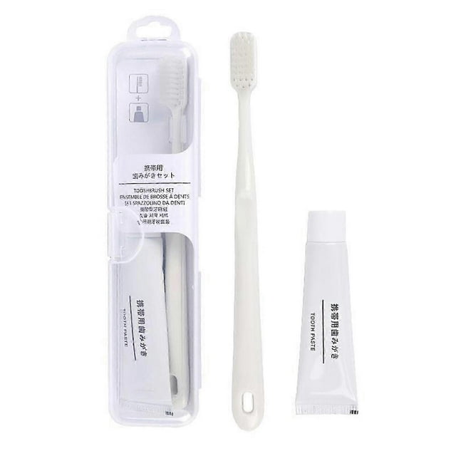 Travel Toothbrush Paste Sets Portable Soft Bristles Toothbrush With Mini Toothpaste Oral Care Kit For Outdoor