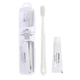 thumbnail image 1 of Travel Toothbrush Paste Sets Portable Soft Bristles Toothbrush With Mini Toothpaste Oral Care Kit For Outdoor, 1 of 5