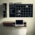 thumbnail image 4 of TERGAYEE Stickers 60x92 Month Plan Calendar Chalkboard Blackboard Vinyl Wall Sticker, 4 of 7
