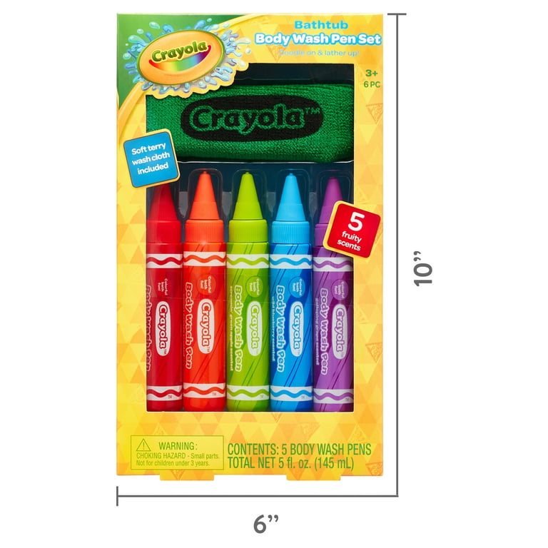 Crayola Bath Activity Pack, Pastels, 12 Pieces: - baby & kid stuff