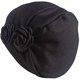 thumbnail image 4 of Gorro con turbante para quimioterapia, gorro con flores, bufanda, gorro para la cabeza, gorro para la pérdida de cabello para pacientes con cáncer, 4 of 5