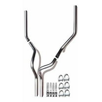 1987-2002 Ford F-150, F-250 and F-350 Dual 2.5'' Mandrel-Bent Exhaust Pipe Kit for Gas Models