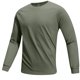 thumbnail image 1 of pstuiky manga larga de hombre, Camiseta funcional de manga larga, ligera, elástica, de secado rápido, deportiva, informal, de manga larga y cuello redondo para hombre. top de hombre xxl, 1 of 7