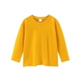 thumbnail image 5 of Kids' Comfort Sweatshirt Cotton Solid Long Sleeve Fall Outerwear Sports Crew Neck Top, 5 of 5