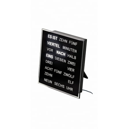 Mantel-clock with quartz movement from AMS