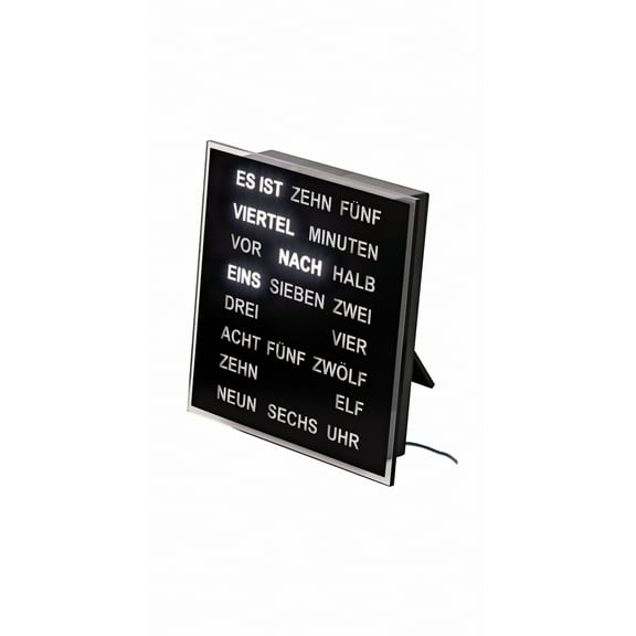 Mantel-clock with quartz movement from AMS